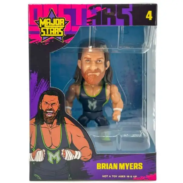 Major Stars WWE Wreslting Brian Myers Action Figure #4 (Pre-Order ships April)