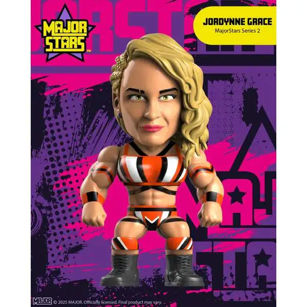 Major Stars WWE Wreslting Jordynne Grace Action Figure (Pre-Order ships June)