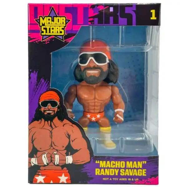 Major Stars WWE Wreslting Macho Man Randy Savage Action Figure #1 (Pre-Order ships April)