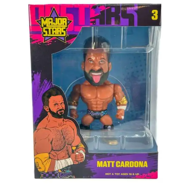 Major Stars WWE Wreslting Matt Cardona Action Figure #3 (Pre-Order ships April)