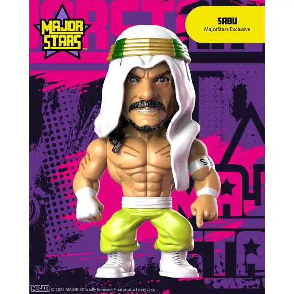 Major Stars WWE Wreslting Sabu Action Figure (Pre-Order ships May)