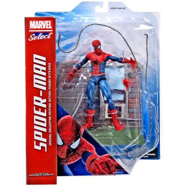 Amazing Spider-Man 2 Marvel Select Spider-Man Action Figure [No Fire Helmet, Damaged Package]