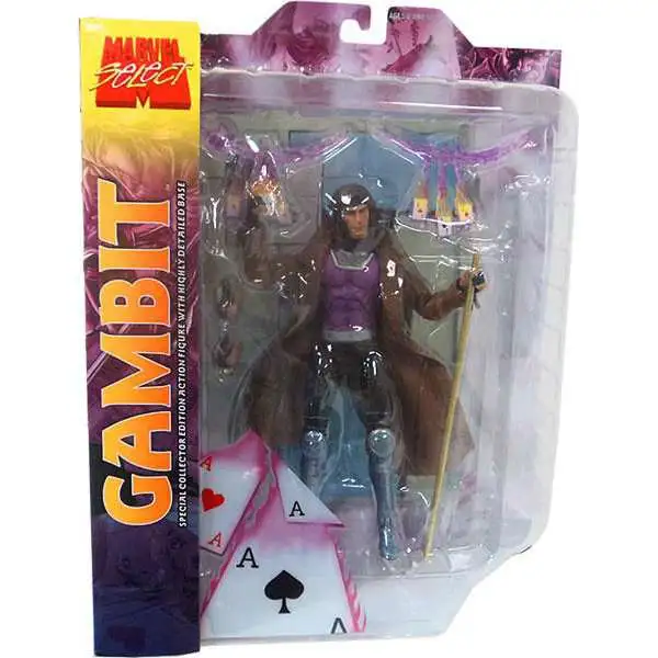Marvel Select Gambit Action Figure [Longer Hair]