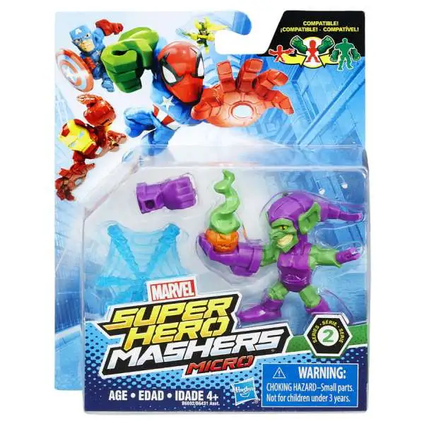 Marvel Super Hero Mashers Micro Series 2 Green Goblin 2-Inch Mini Figure