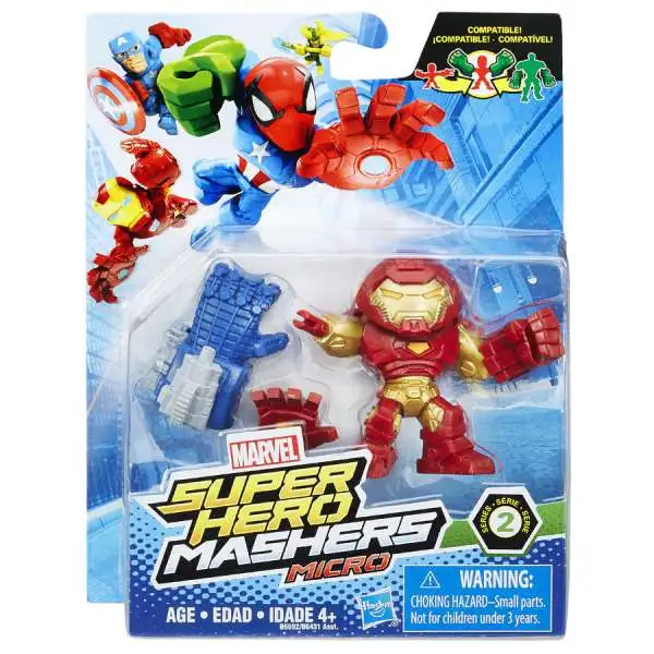 Marvel Super Hero Mashers Micro Series 2 Hulk Buster 2-Inch Mini Figure