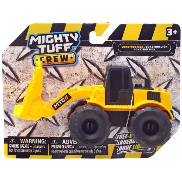 Mighty Tuff Crew Construction Front Loader Plastic Vehicle