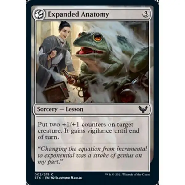 MtG Strixhaven: School of Mages Common FOIL Expanded Anatomy #2