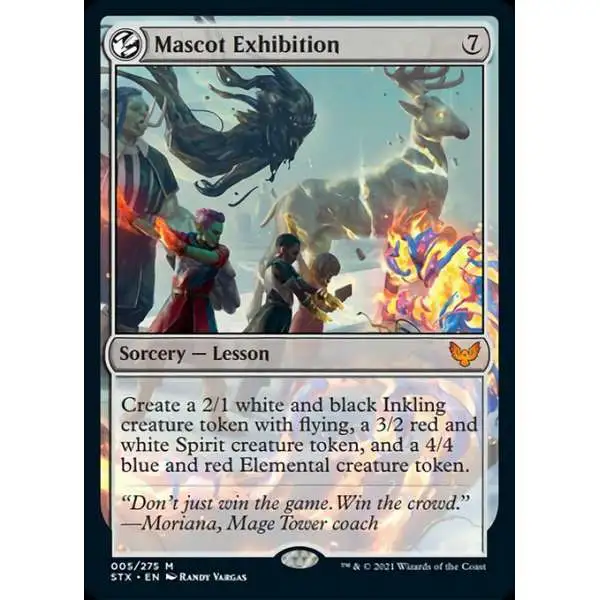 MtG Strixhaven: School of Mages Mythic Rare FOIL Mascot Exhibition #5