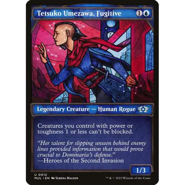 MtG March of the Machine Multiverse Legends Uncommon Tetsuko Umezawa, Fugitive #12 [Showcase]