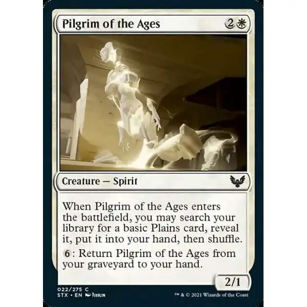 MtG Strixhaven: School of Mages Common Pilgrim of the Ages #22