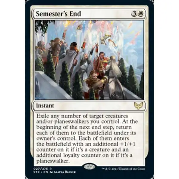 MtG Strixhaven: School of Mages Rare Foil Semester's End #27