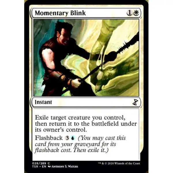 MtG Trading Card Game Time Spiral Remastered Common Momentary Blink #28