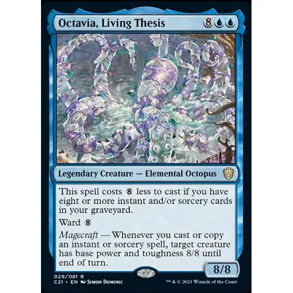 MtG Commander 2021 Rare Octavia, Living Thesis #29