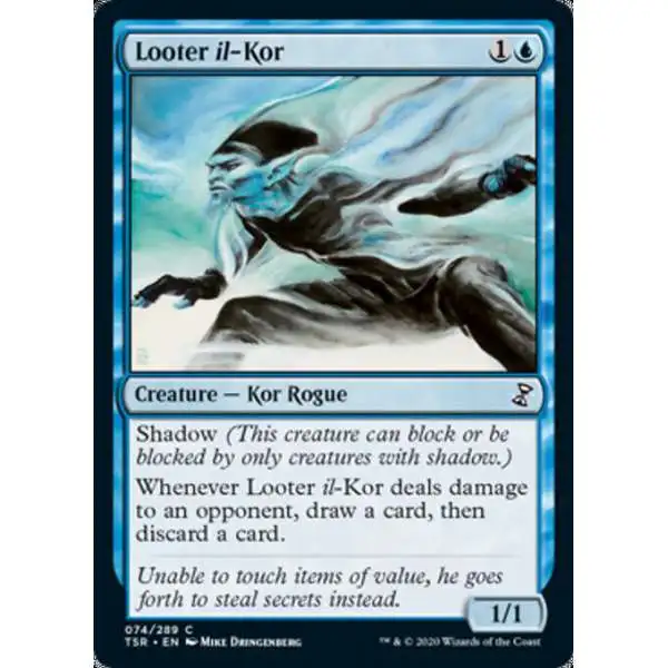 MtG Trading Card Game Time Spiral Remastered Common Looter il-Kor #74