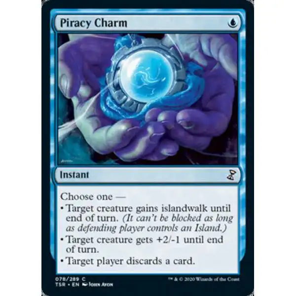 MtG Trading Card Game Time Spiral Remastered Common Piracy Charm #78