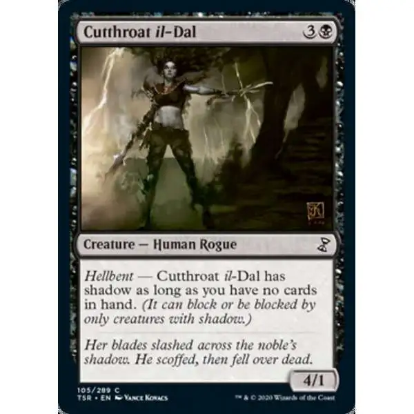 MtG Trading Card Game Time Spiral Remastered Common Cutthroat il-Dal #105