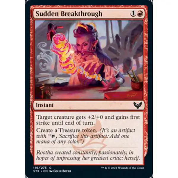 MtG Strixhaven: School of Mages Common Sudden Breakthrough #116