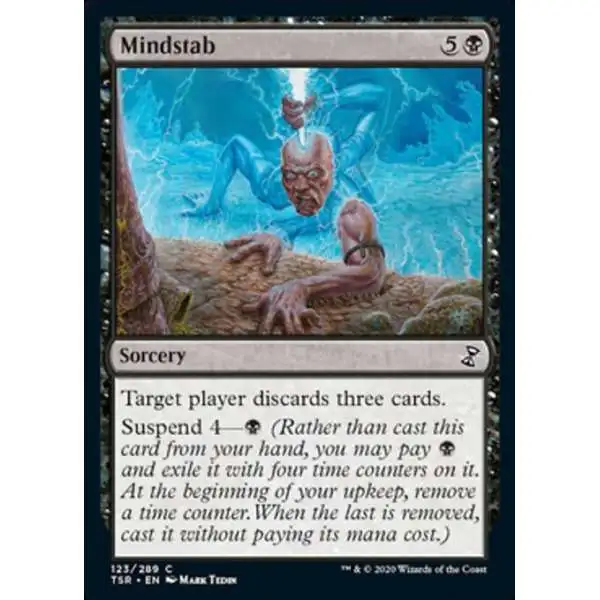 MtG Trading Card Game Time Spiral Remastered Common Mindstab #123