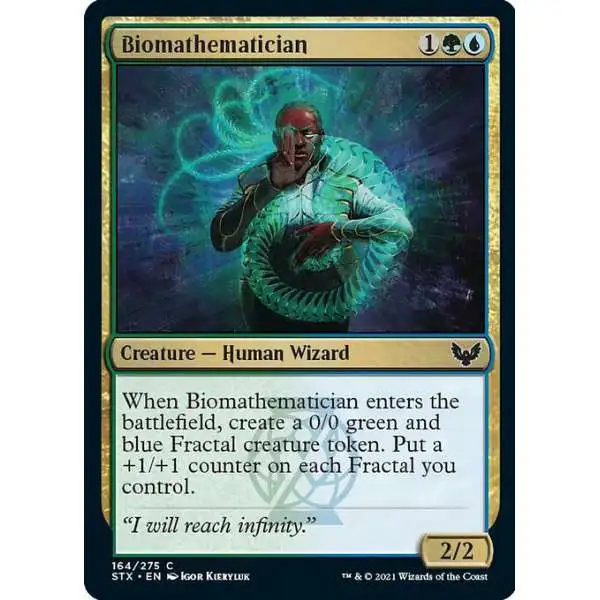 MtG Strixhaven: School of Mages Common Biomathematician #164