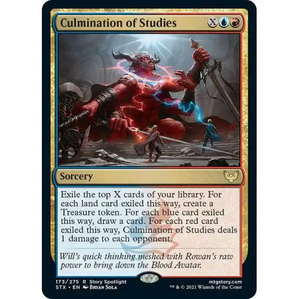mtg strixhaven red cards Magic the Gathering Secrets of Mythic Rare Emeritus of Conflict // Lightning Bolt #113 Doing so unprepares it Furygale Flocking | Secrets of