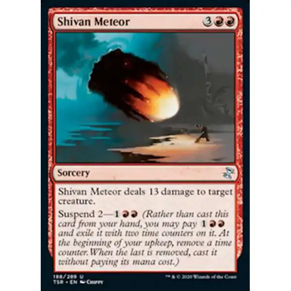 meteor mtg card Magic The Gathering - Commander Masters - Meteor Golem main image 0