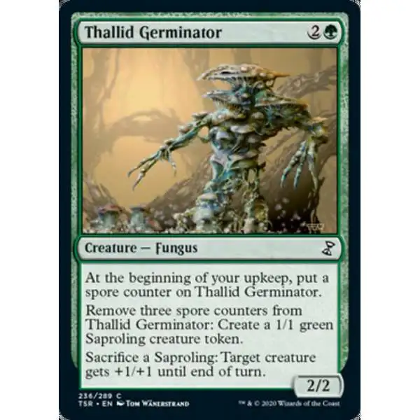 MtG Trading Card Game Time Spiral Remastered Common Thallid Germinator #236