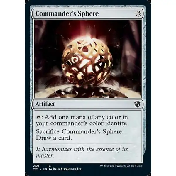 MtG Commander 2021 Common Commander's Sphere #239