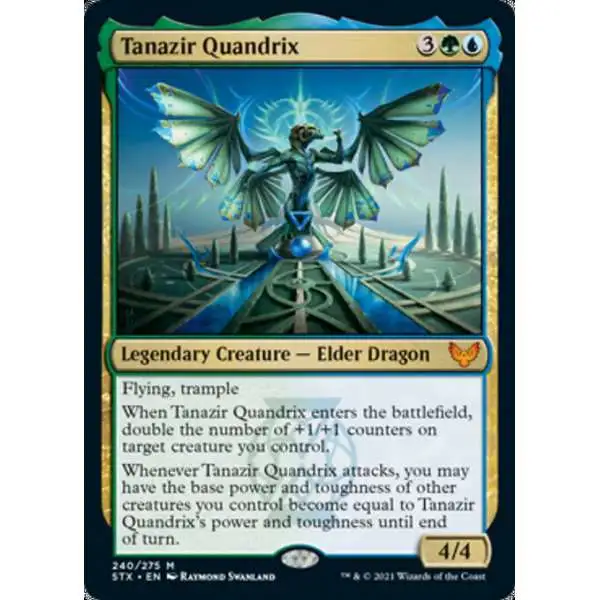 MtG Strixhaven: School of Mages Mythic Rare Tanazir Quandrix #240