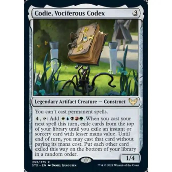 MtG Strixhaven: School of Mages Rare Codie, Vociferous Codex #253