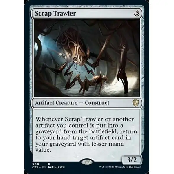MtG Commander 2021 Rare Scrap Trawler #260