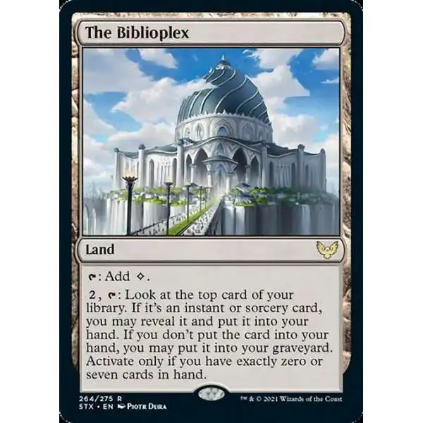 MtG Strixhaven: School of Mages Rare The Biblioplex #264