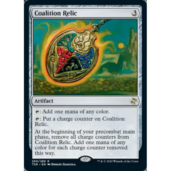 MtG Trading Card Game Time Spiral Remastered Rare Coalition Relic #266
