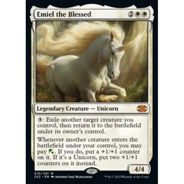 MtG Trading Card Game Double Masters 2022 Mythic Rare Emiel the Blessed #10