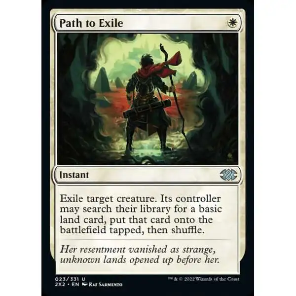 MtG Trading Card Game Double Masters 2022 Uncommon Path to Exile #23