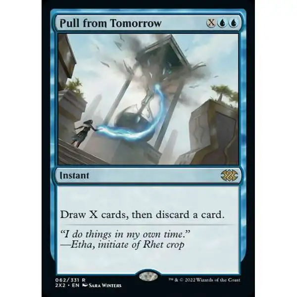 MtG Trading Card Game Double Masters 2022 Rare Pull from Tomorrow #62