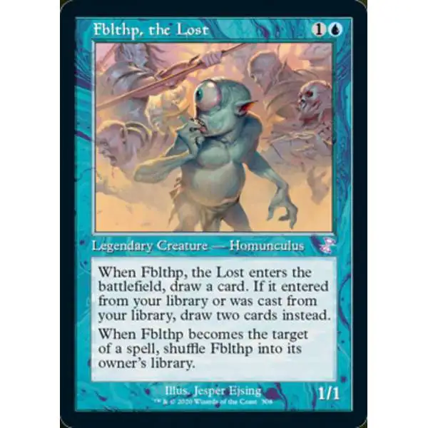 MtG Trading Card Game Time Spiral Remastered Timeshifted Fblthp, the Lost #308 [Timeshifted]