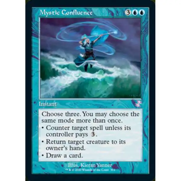 MtG Trading Card Game Time Spiral Remastered Timeshifted Mystic Confluence #312 [Timeshifted]