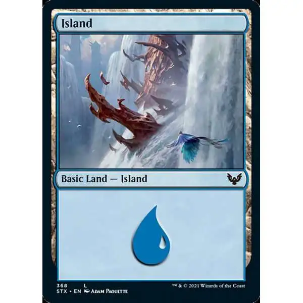 MtG Strixhaven: School of Mages Common Island #368 [Foil #368]