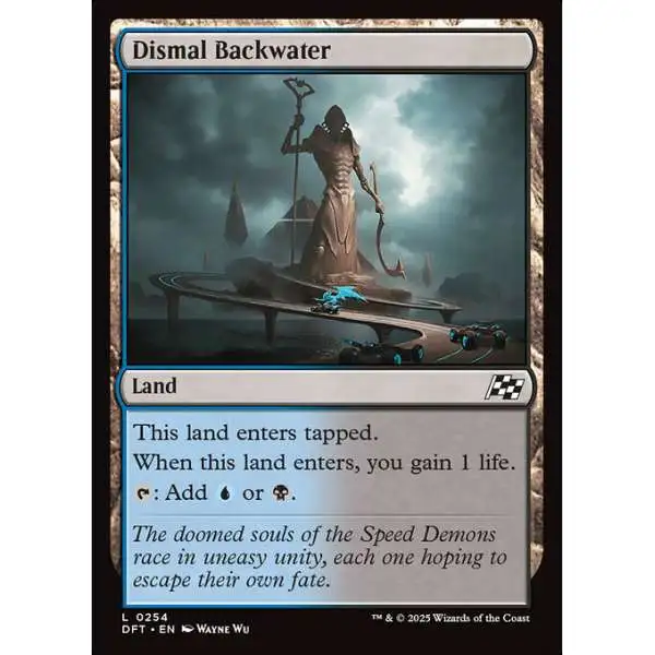 MtG Aetherdrift Common Dismal Backwater #254