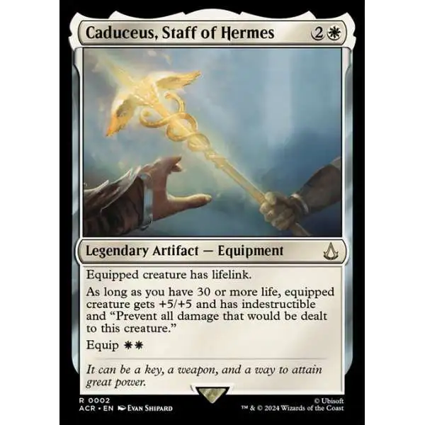 MtG Assassin's Creed Rare Caduceus, Staff of Hermes #2