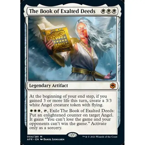 MtG Trading Card Game Adventures in the Forgotten Realms Mythic Rare Foil The Book of Exalted Deeds #4