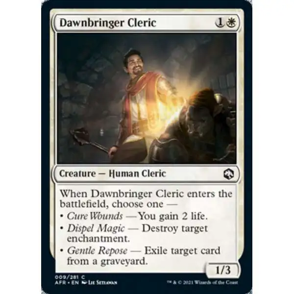 Cleric Class (Adventures in the Forgotten Realms) - Gatherer - Magic: The  Gathering