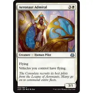 MtG Trading Card Game Aether Revolt Uncommon Aeronaut Admiral #2