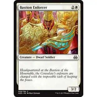 MtG Trading Card Game Aether Revolt Common Bastion Enforcer #8