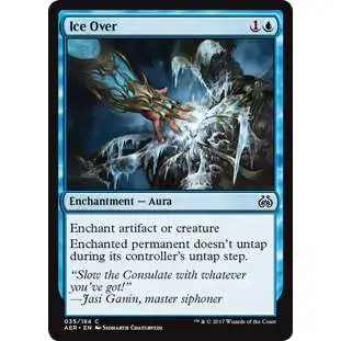 MtG Trading Card Game Aether Revolt Common Ice Over #35