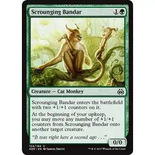 MtG Trading Card Game Aether Revolt Common Scrounging Bandar #124