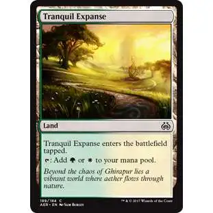 MtG Trading Card Game Aether Revolt Common Tranquil Expanse #189