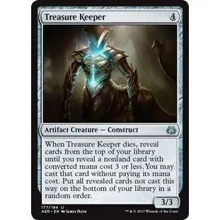 Magic The Gathering Double Masters Single Card Uncommon Treasure Keeper ...