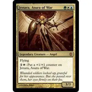 MtG Alara Reborn Mythic Rare Jenara, Asura of War #128 [Lightly Played FOIL] [Lightly Played]