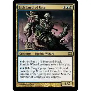 MtG Alara Reborn Rare Lich Lord of Unx #24